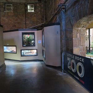 1936 Animal Building - Inside View