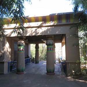 Egyptian-Themed Viewing Shelter