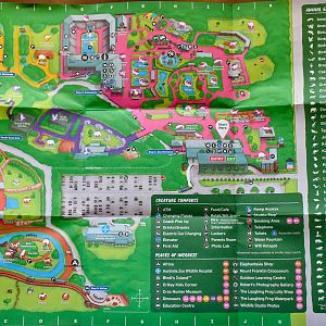 Australia Zoo Map - December 2021