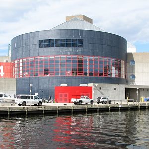 Exterior of Pier 4 Pavilion