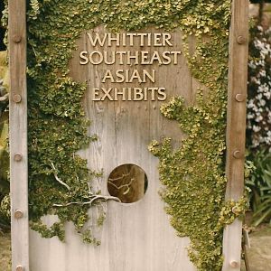 Whittier Southeast Asian Exhibits 1983 - Entry Sign