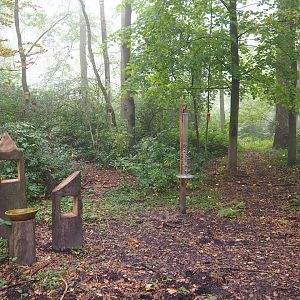 New wildlife feeding, bathing and nesting area, 2021-10-10