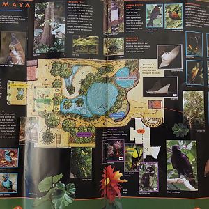 Field Guide Map: Mundo Maya upper levels