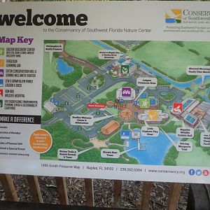 Map of Nature Center Grounds