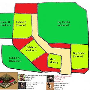 Zoo Tycoon: Primate House map