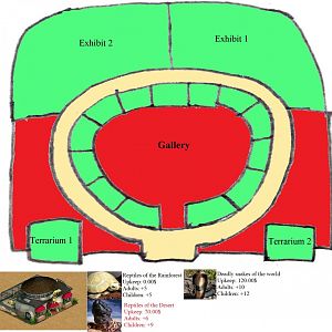 Zoo Tycoon: Reptile House map