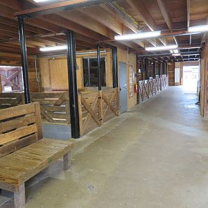 Inside of Barn