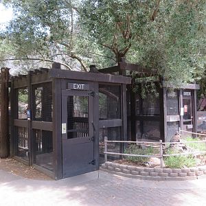 Mediterranean Aviary Entrance