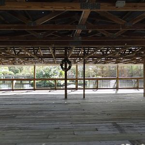 Large Viewing Shelter for Adult American Alligators - Jan. 2022