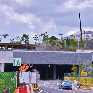 Gateway into Mandai Wildlife Reserve