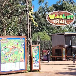 Entrance to the Wildlife trail
