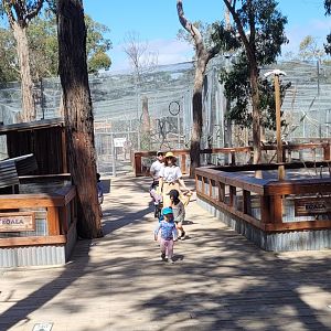 Main walk thru Aviary