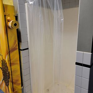 Philly Insectarium - Questionable shower in women's restroom
