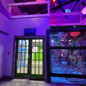 Philly Insectarium - Entrance to butterflies