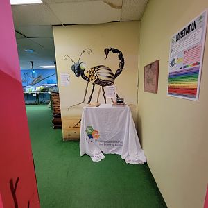 Philly Insectarium - Entrance to third floor, a very different experience