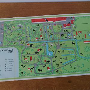 Dierenpark Wassenaar - Park map - Frontside