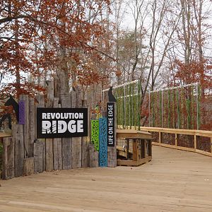 Revolution Ridge Sign and Boardwalk
