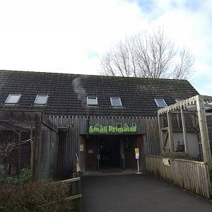 View of small monkey house