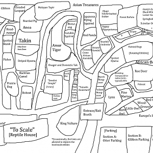 A random fantasy zoo I created