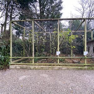 Prevost squirrel and Owston's civet enclosure 111221