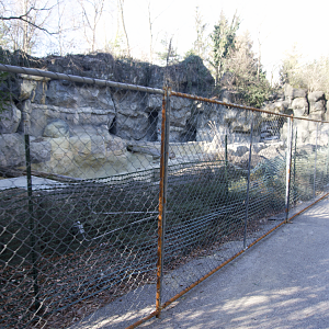 Jan. 2022 - Bear Hill - Polar Bear Exhibit Fenced Off