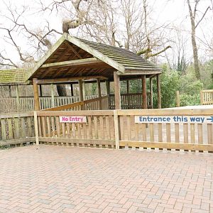 New entrance, 24 January 2022