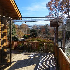 Entrance Aviary Exit