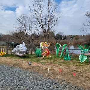 Roer's Zoofari - LuminoCity Festival dinosaurs and....?