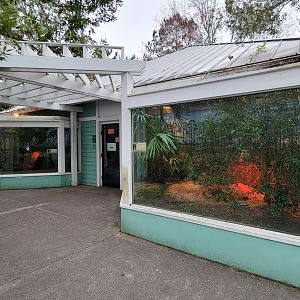 Jan. 2022 - Wild Florida - Reptiles of Florida Entrance - Eastern Indigo Snake/Florida Box Turtle Exhibits