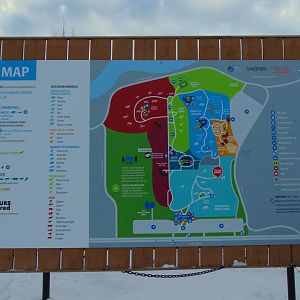 Assiniboine Park Zoo Map Q1 2022