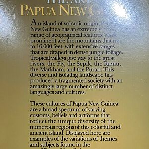 Gomek Forever - Art of Papua New Guinea Sign