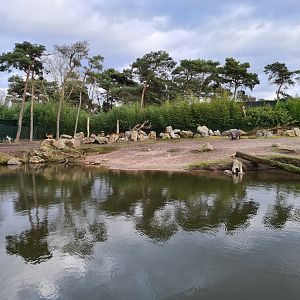Hippo lake - front view
