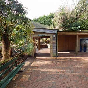 Entrance to former Brookside Aviary 240222