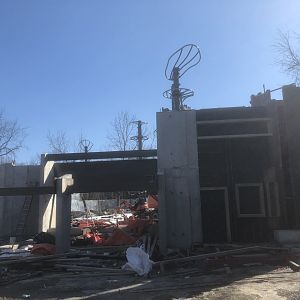 Sumatran Orangutan Outdoor Exhibit construction