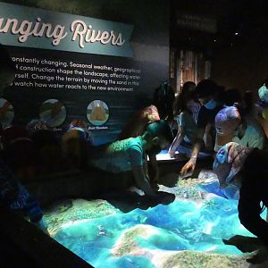 Changing Rivers Hands-on Display, Changing Rivers - Mar. 2022