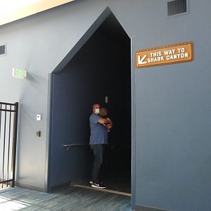 Entrance to Shark Canyon - Mar. 2022