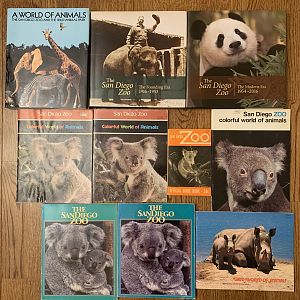 San Diego Zoo books - I