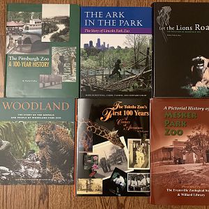 Assorted zoo books