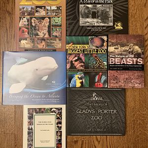 Assorted zoo books