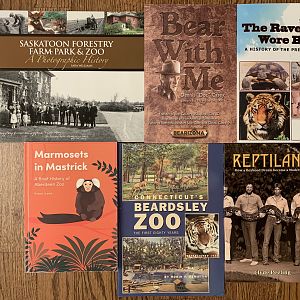 Assorted zoo books