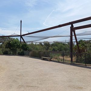 Réserve africaine de Sigean - African giant walkthrough aviary from outside