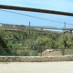 Réserve africaine de Sigean - African giant walkthrough aviary from outside