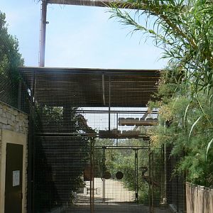 Réserve africaine de Sigean - African giant walkthrough aviary - Other entrance/exit