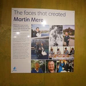 Martin Mere history signage