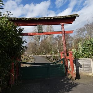 Entrance to Asia walk-through