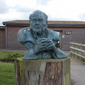 Sir Peter Scott statue