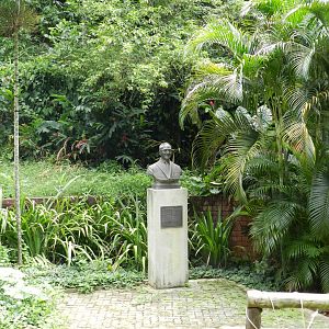 President Getúlio Vargas statue - Salvador zoo (PZGV)