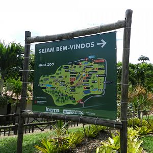 Zoo map - Salvador zoo (PZGV)