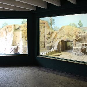 Aardvark Indoor Exhibit - Children's Zoo