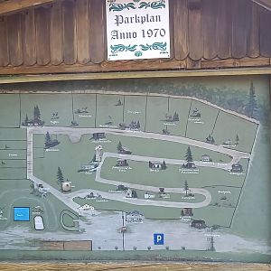 Plan of the park in 1970